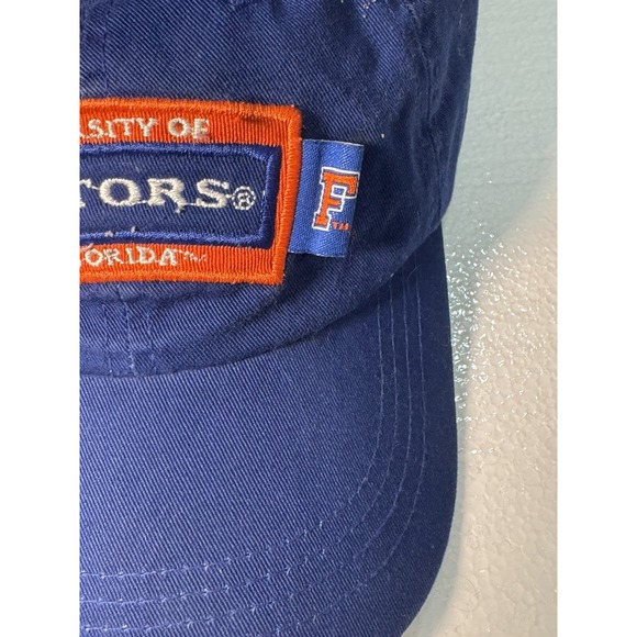 Vintage Starter Florida Gators Hat Strap Back Blue Orange Football Athletic - Picture 3 of 10